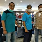 3 Pimpinan Koni Parepare Sambangi Atlet Tenis Meja Sulsel