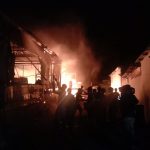 Diduga Lupa Matikan Kompor, Mebel Anugra Dilalap Si Jago Merah