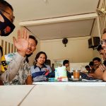 Bhabinkamtibmas Polsek Minasatene Jalin Silaturahmi Dengan Wartawan