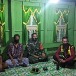 Jalin Silaturahmi, Bhabinkamtibmas Polsek Minasatene Bersama Babinsa, Lakukan Tatap Muka dengan Tokoh Masyarakat