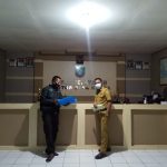 Bhabinkamtibas Polsek Minasatene Lakukan Koordinasi dengan Kepala Desa Kabba Guna pendisplinan Prokes