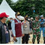 Kapolda Sulsel Bersama Gubernur Sulsel dan Pangdam XIV Hasanuddin Tinjau Langsung Pasca Gempa Di Sulawesi Barat