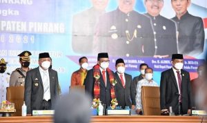 Hadiri HUT Pinrang, Gubernur Sulsel Harap Bumi Lasinrang Jadi Panutan di Sektor Pertanian dan Perikanan