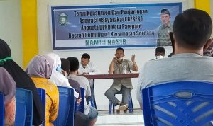 Gelar Reses, Namri Nasir Cari Langkah Strategis Bansos Tepat Sasaran ke Masyarakat