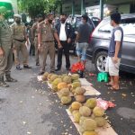 Bahayakan Pengendara, Satpol PP Parepare Tertibkan Pedagang yang Berjualan di Bahu Jalan