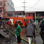 Puluhan Ruko Ludes Terbakar di Nunukan Bupati Laura Turun Langsung ke TKP