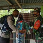Sinergitas Bhabinkamtibmas Polsek Minasatene Bersama babinsa Kawal Sembako, ASR launching tagline Kodam XIV/HSN