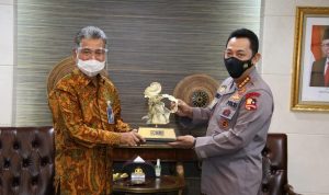 Dorong Program UMKM Ditengah Pandemi, Kapolri Silaturahmi dengan Pimpinan Bank BRI