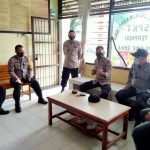 Kanit Binamas Polsek Minasatene AIPTU BASRI, Berikan Motivasi Kerja Para Bhabinkamtibmas