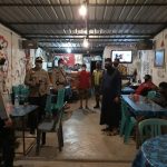 Kapolsek Minasatene Pimpin langsung Patroli Terkait Skala Besar Pelaksanaan PPKM Mikro