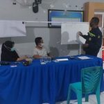 Bhabinkamtibmas Desa Kabba Samabang Kepala desa kabba Guna Koordinasi PPKM berskala Mikro
