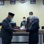 Paripurna DPRD Parepare Tentang Persetujuan Laporan Pertanggungjawaban APBD Pemkot Parepare Tahun Anggaran 2020 Diterima