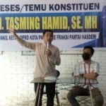 Wakil Ketua DPRD Parepare Tasming Hamid Serap Aspirasi Warga