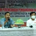 Wakil Ketua DPRD Parepare Tasming Hamid Sosialisasikan Perda Perencanaan Pembangunan Daerah