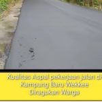 KPP Pertanyakan Kualitas Proyek Pekerjaan Aspal
