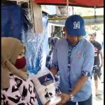 Moment Hut Partai Demokrat Ke 20, DPC Kota Parepare  Gelar Bhakti Sosial