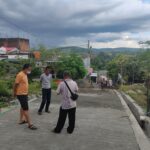 Wakil Ketua DPRD Rahmat Sjamsu Alam Kunjungi Proyek Betonisasi