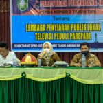Dorong TV Peduli Tingkatkan Kualitas Konten, Ini Pesan  Anggota Komisi I DPRD Parepare
