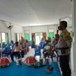 Hadiri Musrenbang Desa Dan Penetapan RKPDes TA 2022, Bhabinkamtibmas Ajak Warga masyarakat mengawasi pembangunan Desa