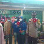 Tak Kenal Libur, Tiga Pilar desa Kabba Pantau Pelaksanaan Vaksinasi COVID-19 Di Pasar tradisional Tanete