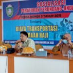 Anggota Komisi II DPRD Parepare Bambang Nasir Sosialisasikan Perda Terkait Biaya Transportasi Jemaah Haji