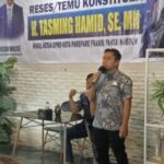 Wakil Ketua DPRD Parepare, Tasming Hamid Gelar Aksi Serap Aspirasi