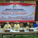 HUT ke -62, Wakil Ketua DPRD Pimpin Paripurna