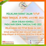 Cuti Bersama, Poli Rawat Jalan RSUD Parepare Tutup Sementara