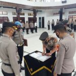 Serah Terima Jabatan, M. Adam Sjamsu Alam Resmi Jabat Kasat Intelkam Parepare