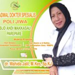 Catat, Ini Jadwal Poli Jiwa di RSUD Parepare