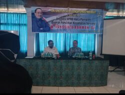 Yangsmid Rahman Gelar Temu Konstituen di Hotel Satriya Wisata