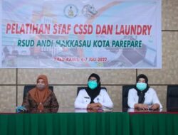 RSUD Parepare Gelar Pelatihan Pengelolaan Linen dan Sterilisasi