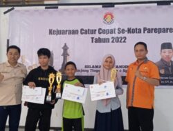 Siswa SD Runner Up Kejuaraan Catur Cepat Percasi Parepare