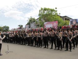 Pengamanan Sepak Bola BRI Liga 1 Indonesia Antara PSM Makassar Versus Bali United Berjalan Aman Dan Lancar