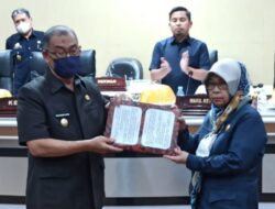 DPRD Parepare Serahkan Tiga Ranperda ke Pemkot Parepare