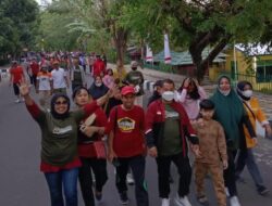 Parepare Informasi dan PMI Parepare Jalan Santai