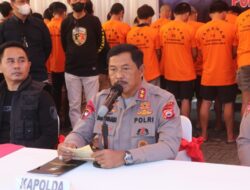 Polda Sulsel Gelar Press Release hasil Operasi SIKAT LIPU 2022
