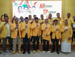 Pelantikan Golkar Pinrang, Kader Nayatakan Sikap Dukungan Airlangga Presiden Taufan Pawe Gubernur