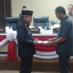 Rapat Paripurna DPRD : Walikota Menyerahkan Ranperda Tentang Rencana Perlindungan  Dan Pengelolaan Lingkungan Hidup