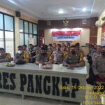 Jajaran Bhabinkamtibmas Polres Pangkep, Ikuti Pelatihan Fungsi Tehnis Binmas