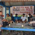 Lewat Ngompol Mas, Kasat Binmas Polres Pangkep Ngopi Bareng Bersama Warga