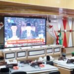 DPRD Parepare, Pemkot dan Forkopimda Simak Pidato Kenegaraan HUT ke-76 RI Secara Virtual