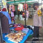 Lewat Pasar tradisional, Bhabinkamtibmas desa Kabba Ajak Warga Wujudkan Kamtibmas Kondusif