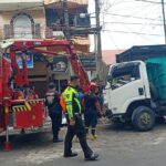 Rem Blong, Mobil Dump Truck Cium Tiang/Travo Listrik PLN
