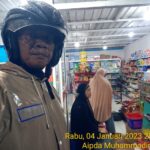 Cuaca Ekstrem, Bhabinkamtibmas Polsek Minasatene AIPDA MUHAMMADING Himbau Warga Binaan Agar Tetap Waspada