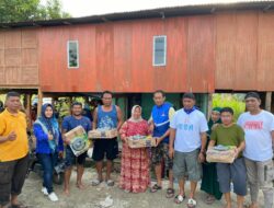 Ketua Srikandi Demokrat Parepare Hj Farida Rahmat Sjam Kembali Salurkan Bantuan Kepada Korban Bencana Banjir