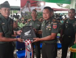 Babinsa Kodim 1405 Dapat Bantuan Motor, Dandim Berterimakasih ke Menhan Prabowo Subianto