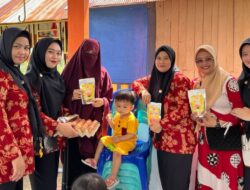 DWP PAM Tirta Karajae Salurkan PMT Bentuk Dukung Program Program Pemkot Entaskan Stunting