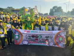 Porseni ke VI PGRI Sulsel Dibuka Gubernur, Parepare Turunkan Ribuan Peserta Defile