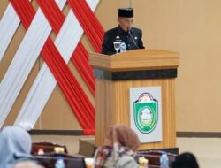 Jawaban Wali Kota Tentang Ranperda Penyertaan Modal PAM Tirta Karajae Dibacakan Pj Sekda di DPRD